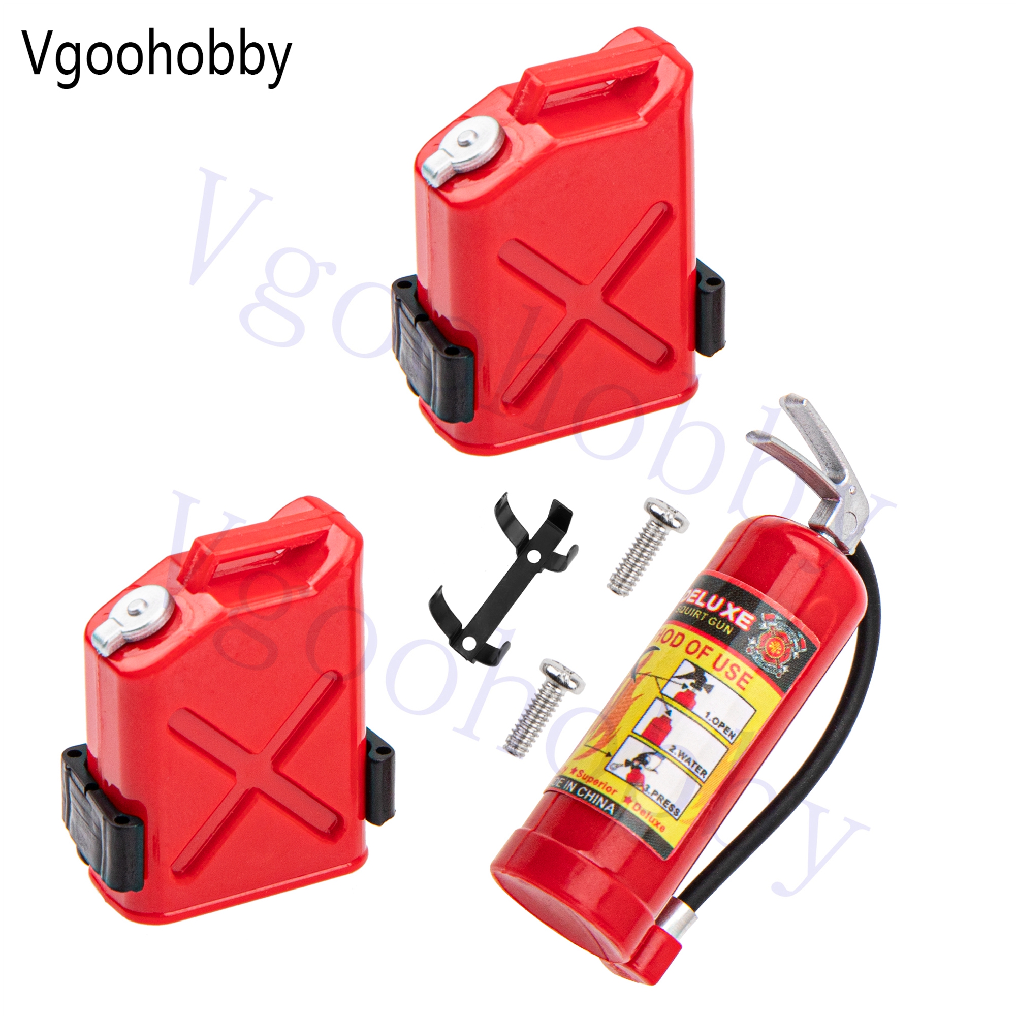 Fire Extinguisher Small - RC Simulation Decoration Plastic Mini Fuel