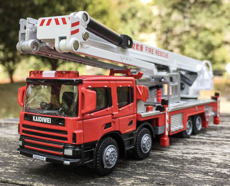 Fire Escape Ladder - 1:50 alloy engineering vehicles,high simulation Fire