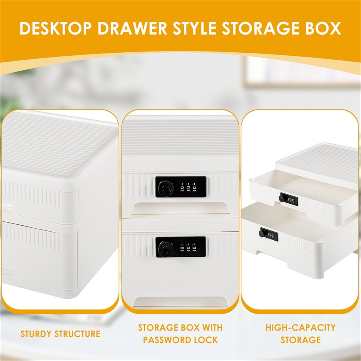 Medicine Cabinet Lock - NEW Digital Password Lock Safe Box