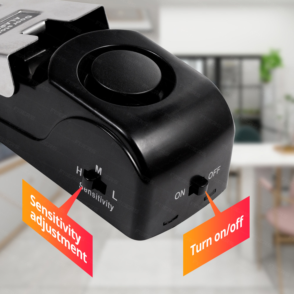 Door Stop Alarm - FUERS Door Stop Alarm System 120dB
