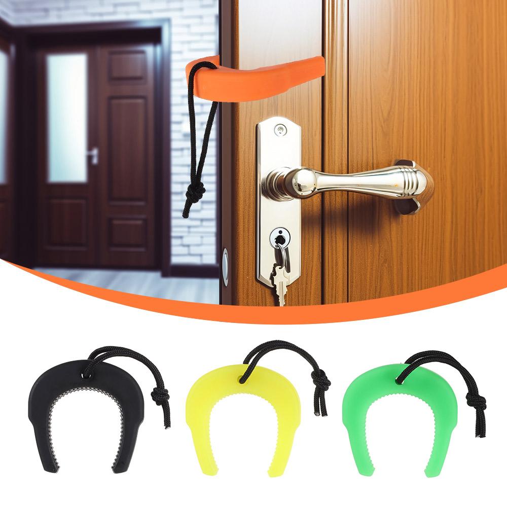 Door Stop Alarm - Durable Rubber Door Jam Firefighter Gear