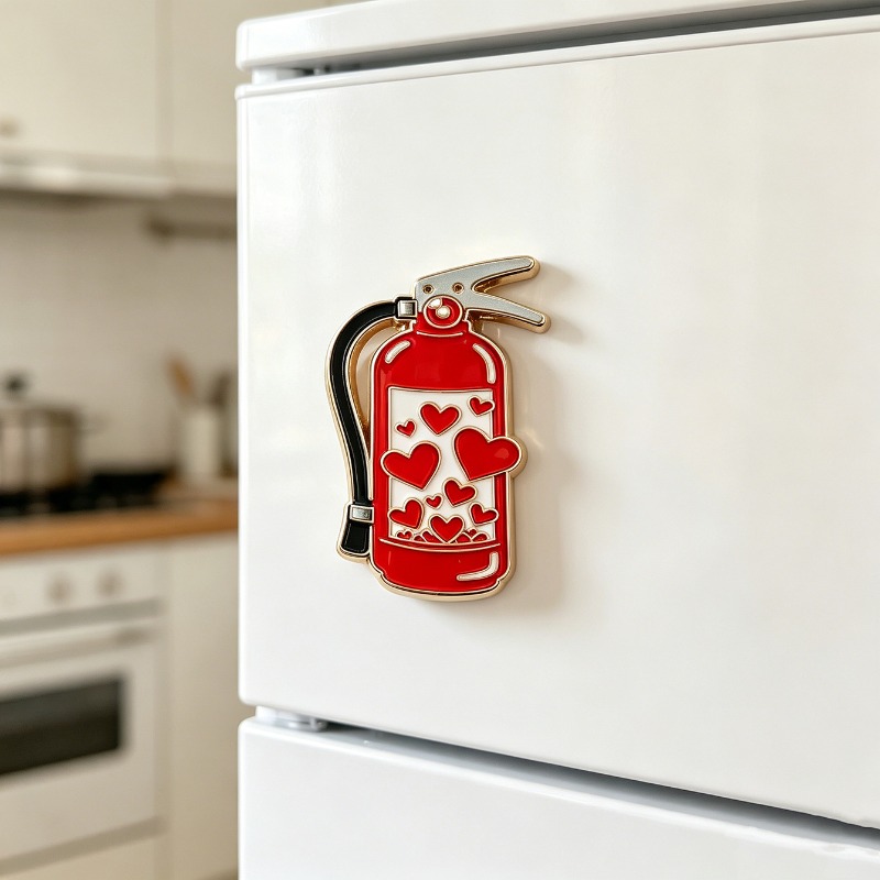 Fire Extinguisher Small - Creative Love Fire Extinguishers Metal Refrigerators