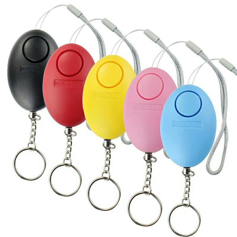 Personal Alarm Keychain - Cheap Self Defense Alarm 110dB Egg