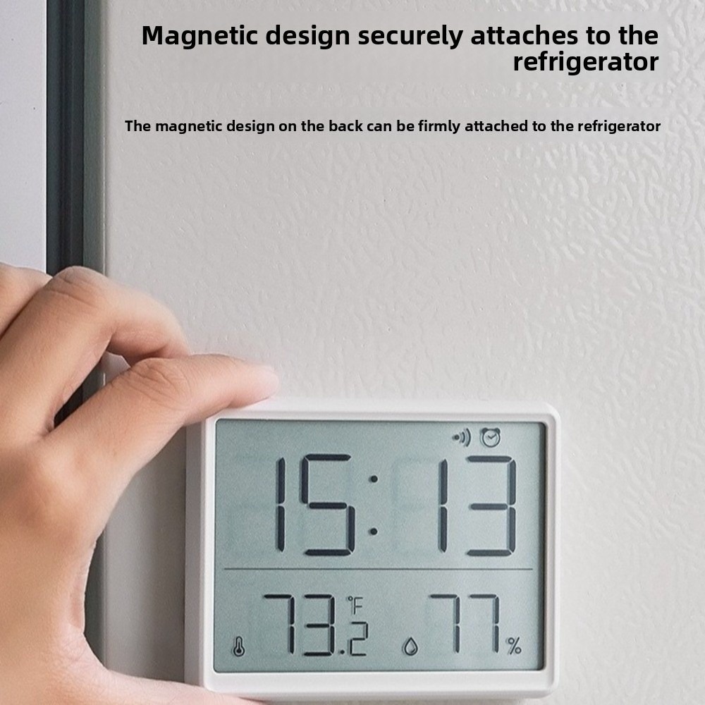 Pool Alarm Float - Magnetic Hanging Clock Large LCD Screen