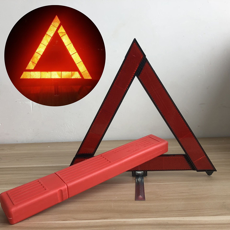 Emergency Exit Sign - Car Tripod Folded Stop Sign Reflector