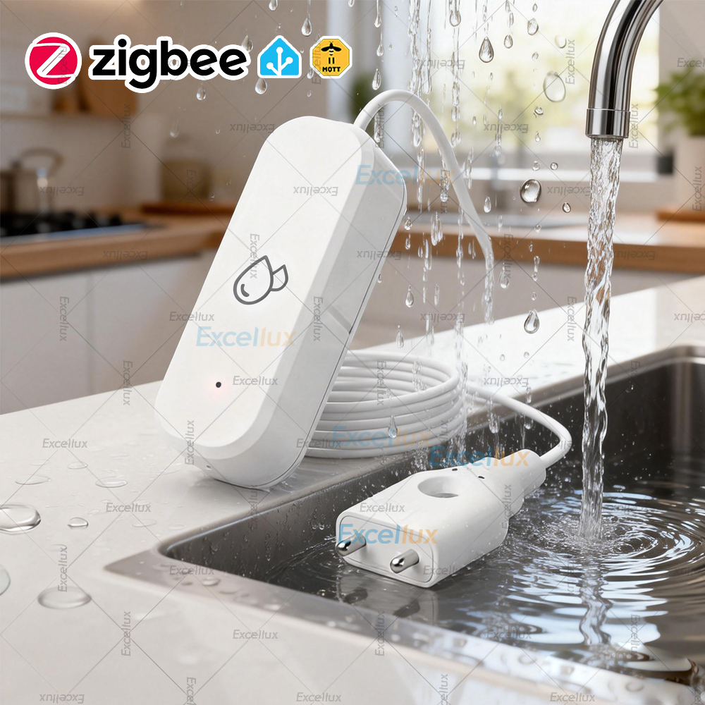 Water Alarm Sensor - Zigbee Smart Water Leak Sensor Flood