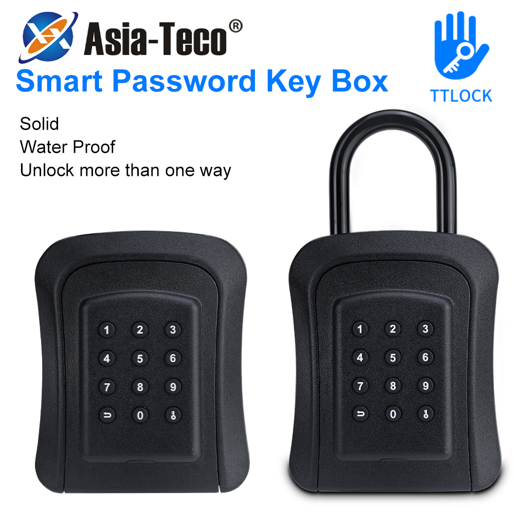 Lockbox Key Secure - TTLock Wireless Key Box Waterproof Key