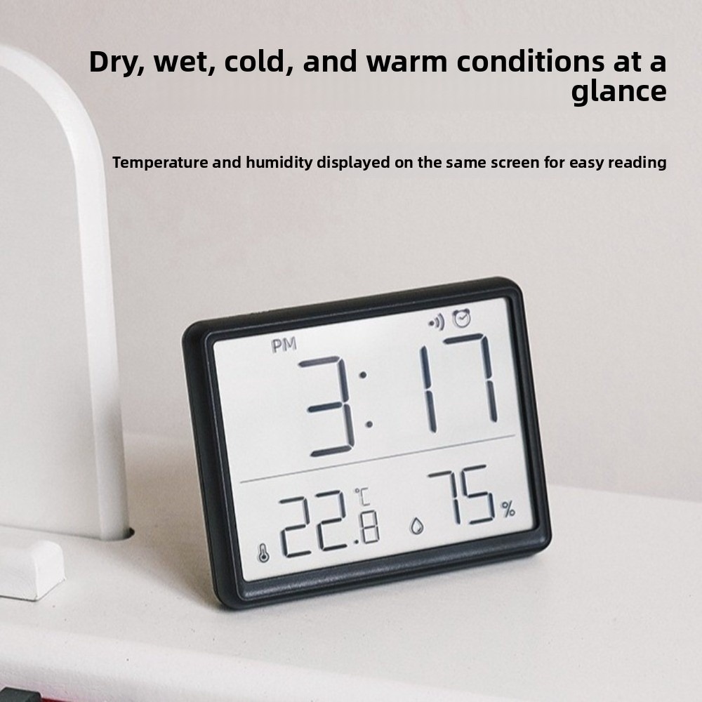 Pool Alarm Float - Magnetic Hanging Clock Large LCD Screen