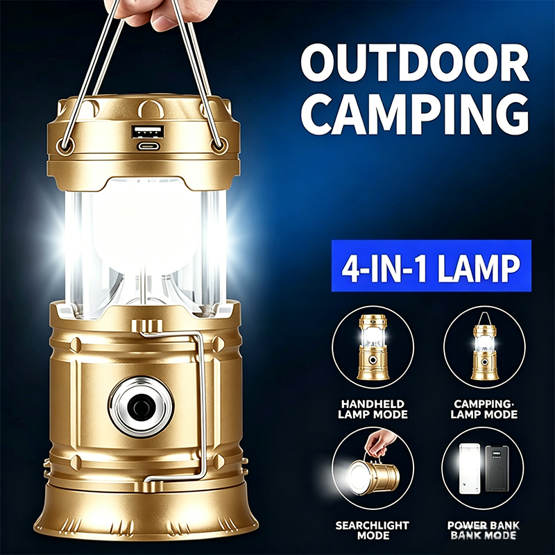Power Outage Light - Portable Solar Outdoor Lighting System Long