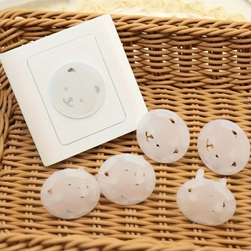 Outlet Cover Baby - 10pcs Bear EU Power Socket Electrical