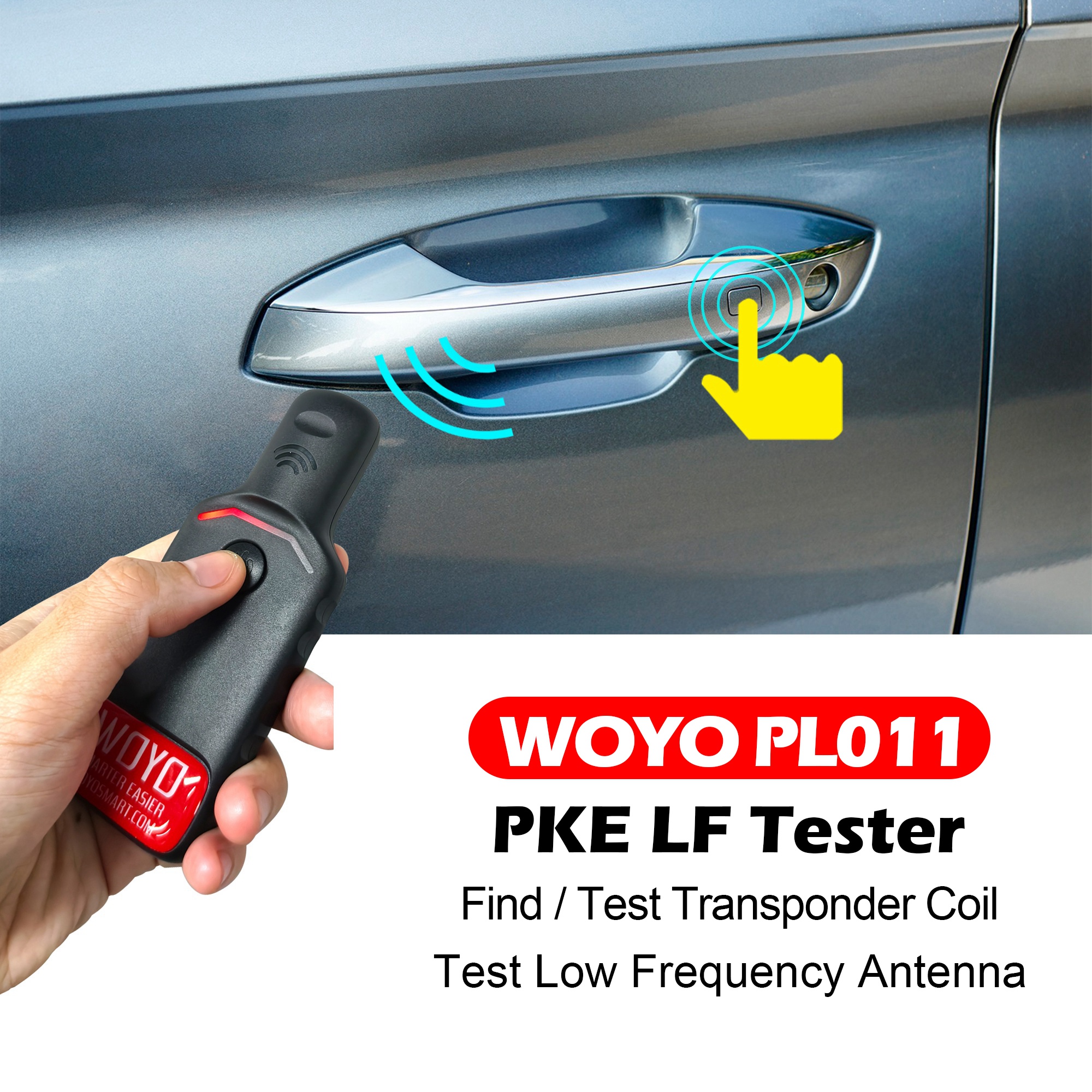 Co Detector Plug - PKE LF Tester, Automotive Transponder Coil
