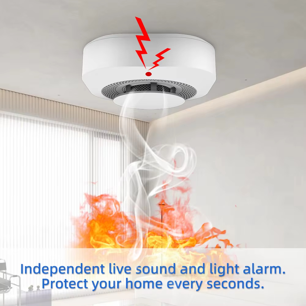 Smart Independent Smoke Detect - Smoke Detector Interconnected review and price