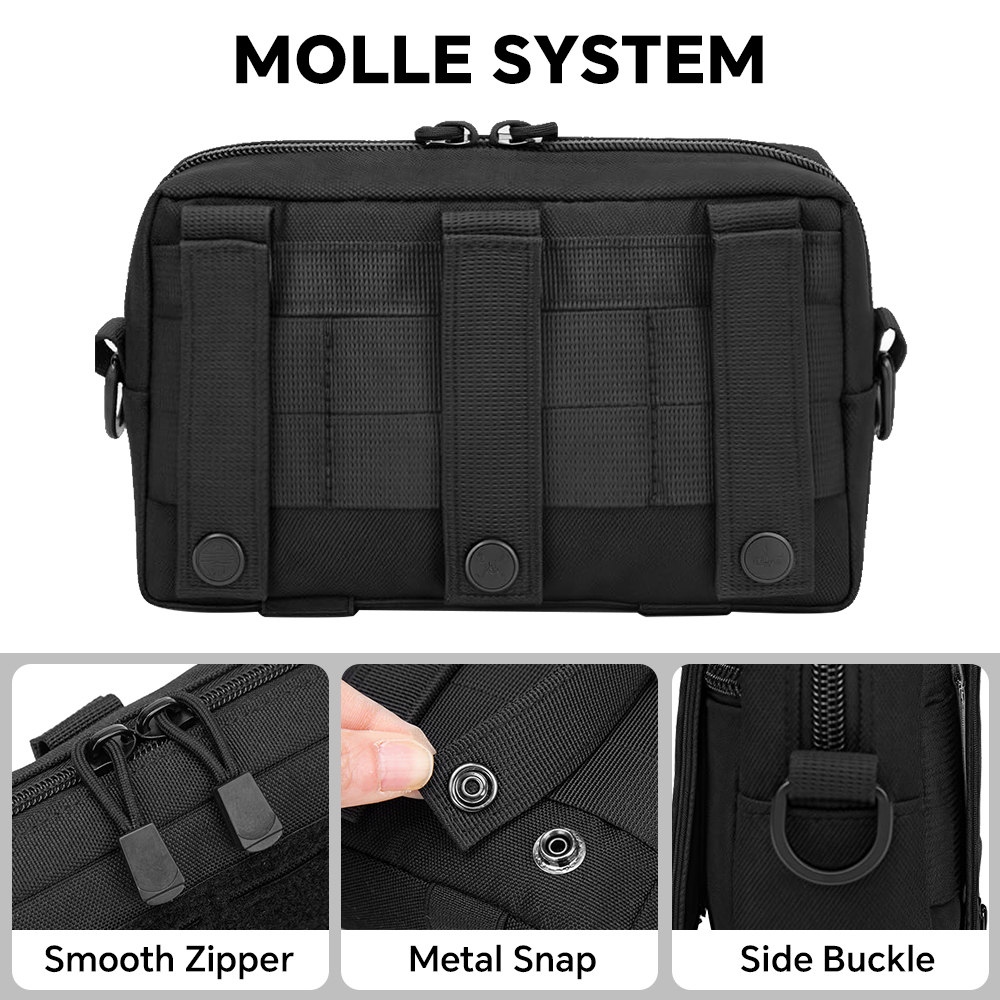 MOLLE EDC Waist Pack 1000D Nyl - First Aid Bag Kit review and price