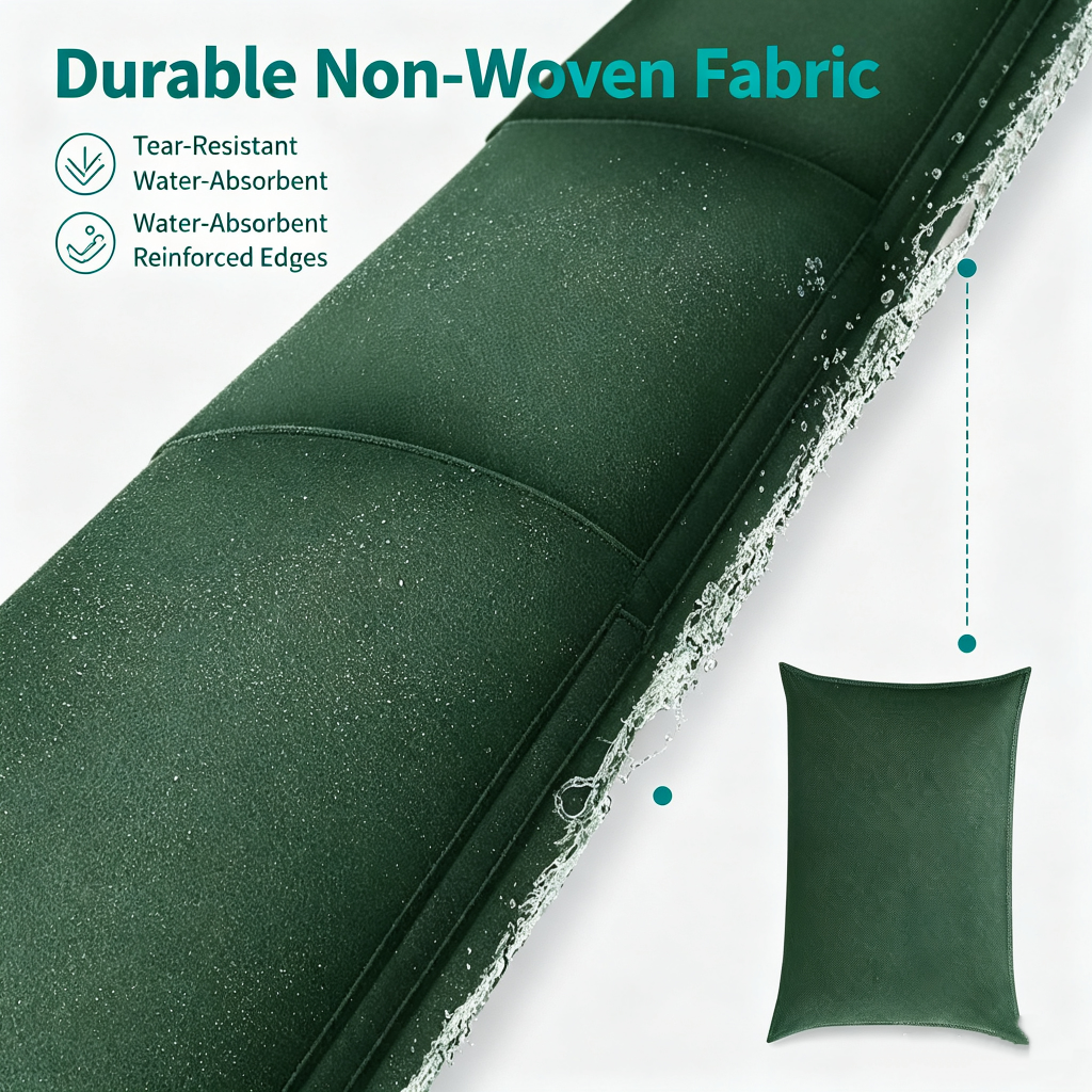 Water Activated Sandbags Flood - Flood Barrier Bag review and price
