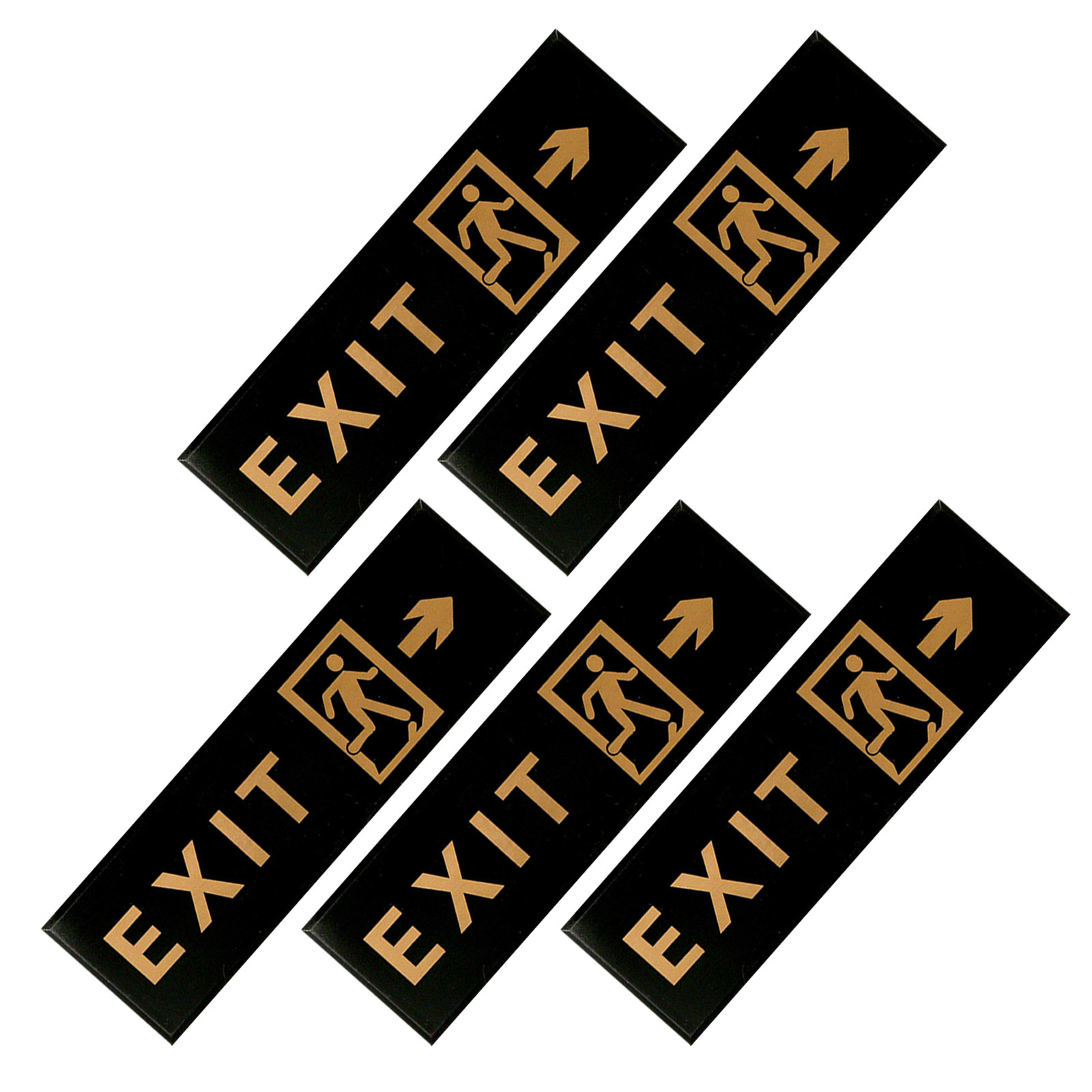 5Pcs Exit Sign Self Adhesive A - Emergency Exit Sign review and price