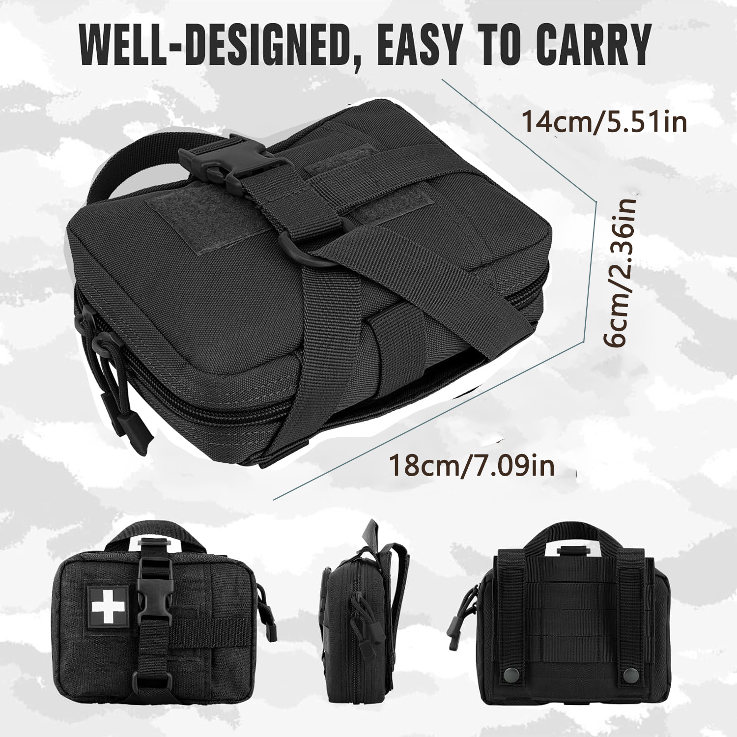 Tactical EMT Pouch, Upgrade IF - First Aid Bag Kit review and price
