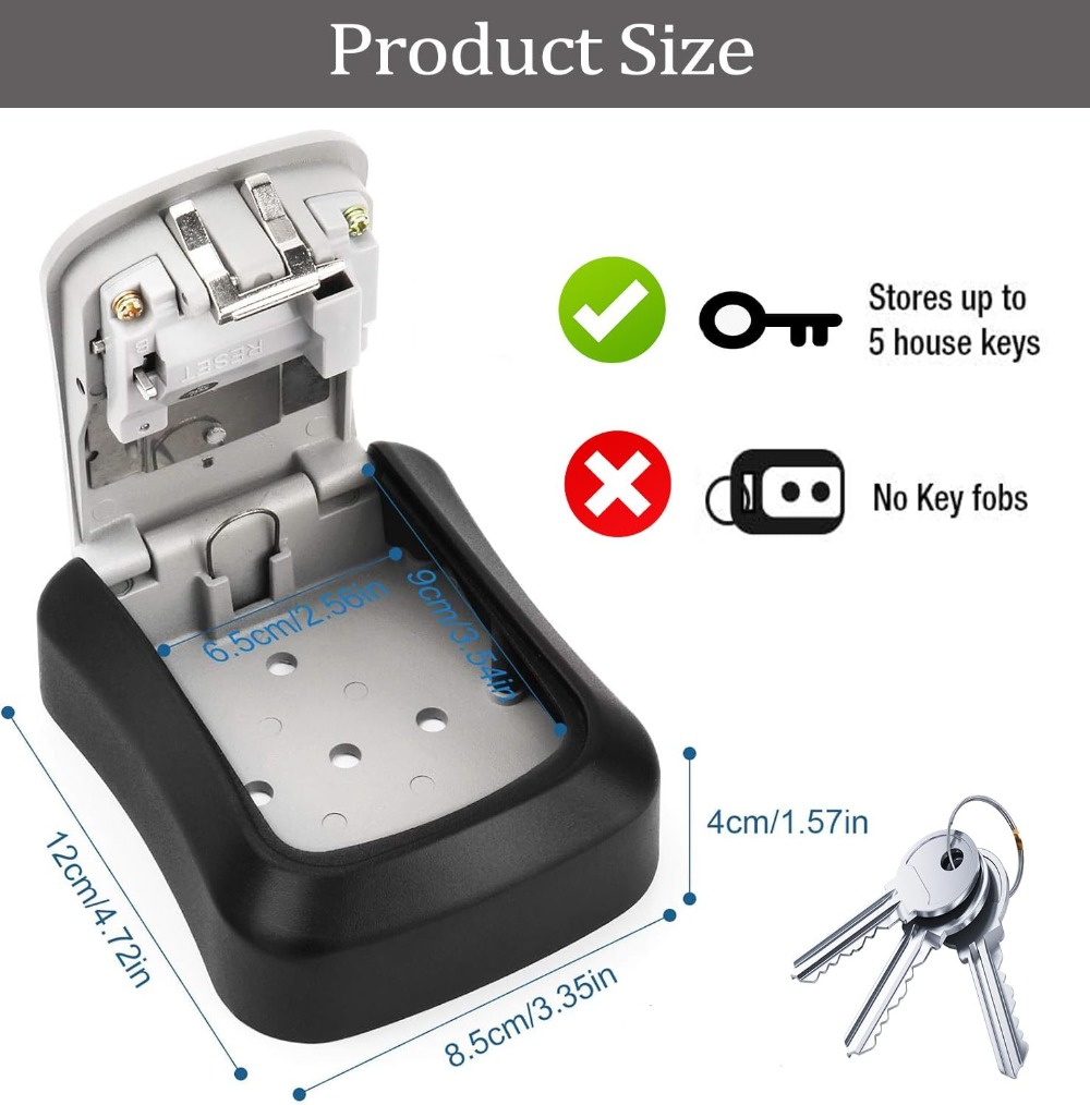 Key Safe Wall Mounted Waterpro - Lockbox Key Secure review and price