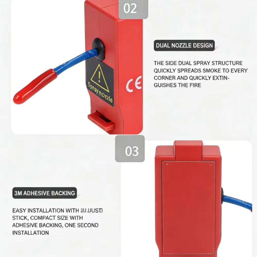 Dual-Line Design Flame Retarda - Fire Extinguisher Small review and price