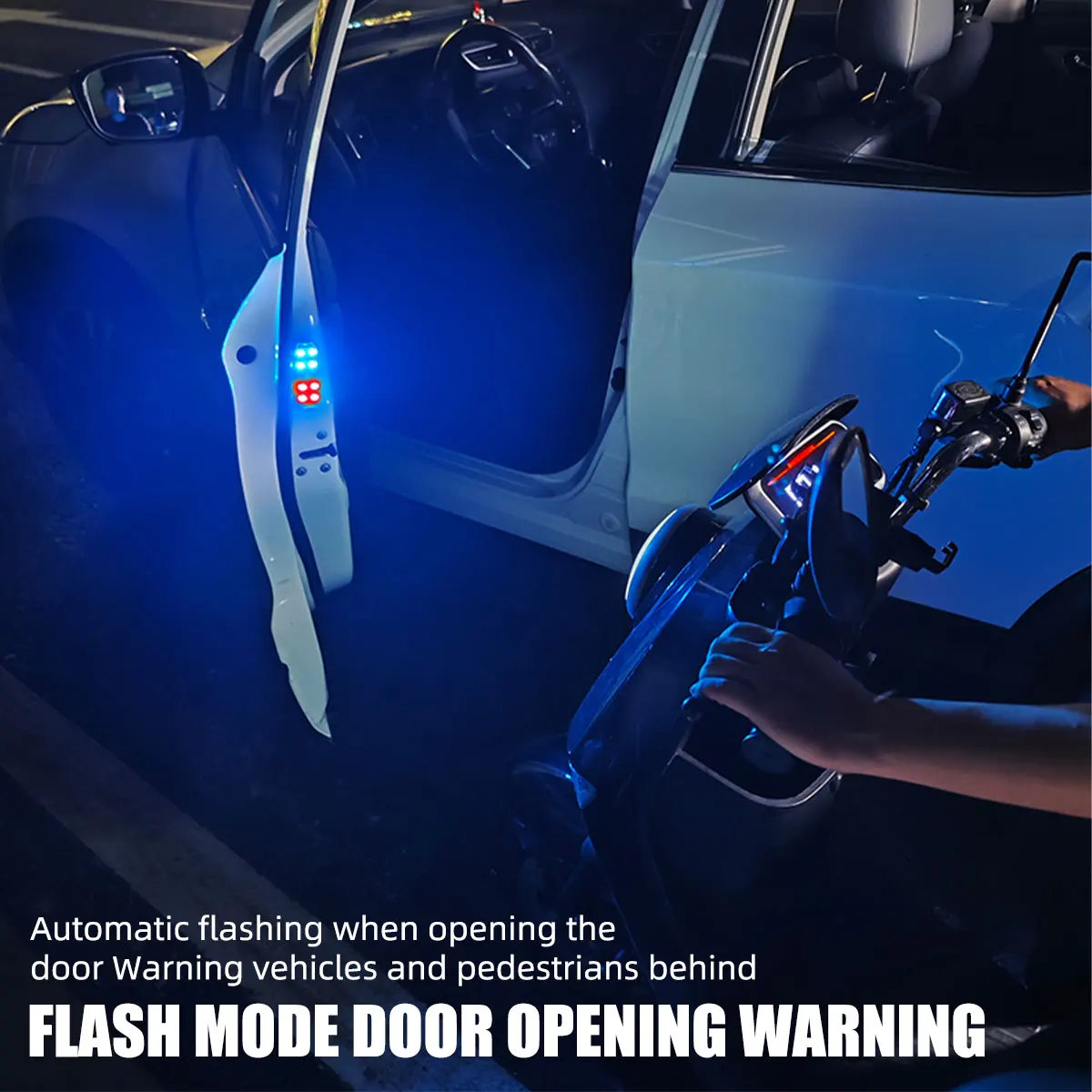 Car Door Lights LED Colorful F - Emergency Exit Sign review and price