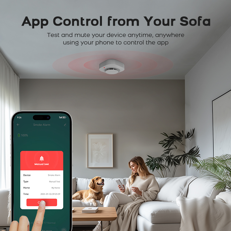 ZIGBEE Smoke Detector Home Sec - Smoke Detector Interconnected review and price