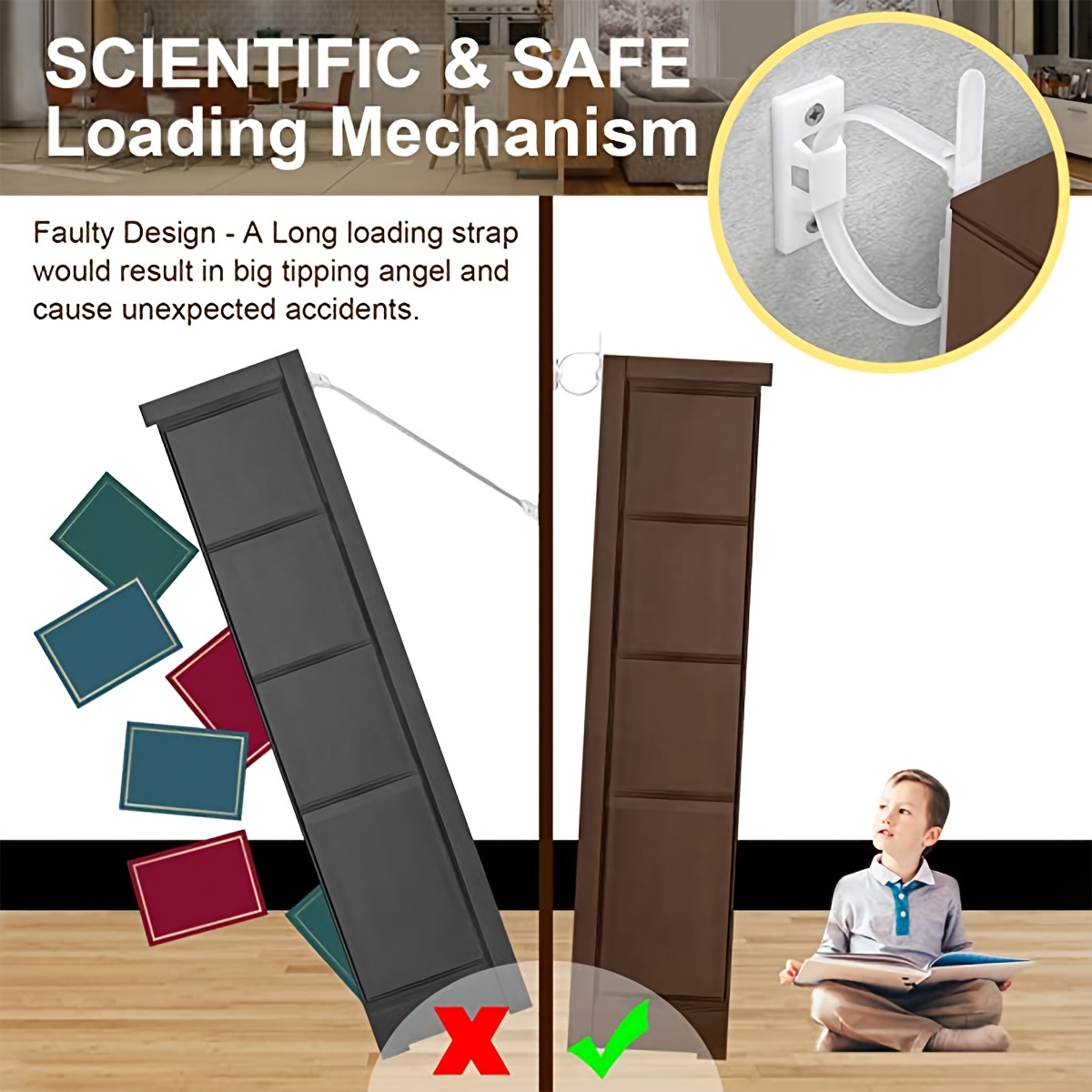 Furniture Anchors Upgraded Fur - Earthquake Anchor Strap review and price