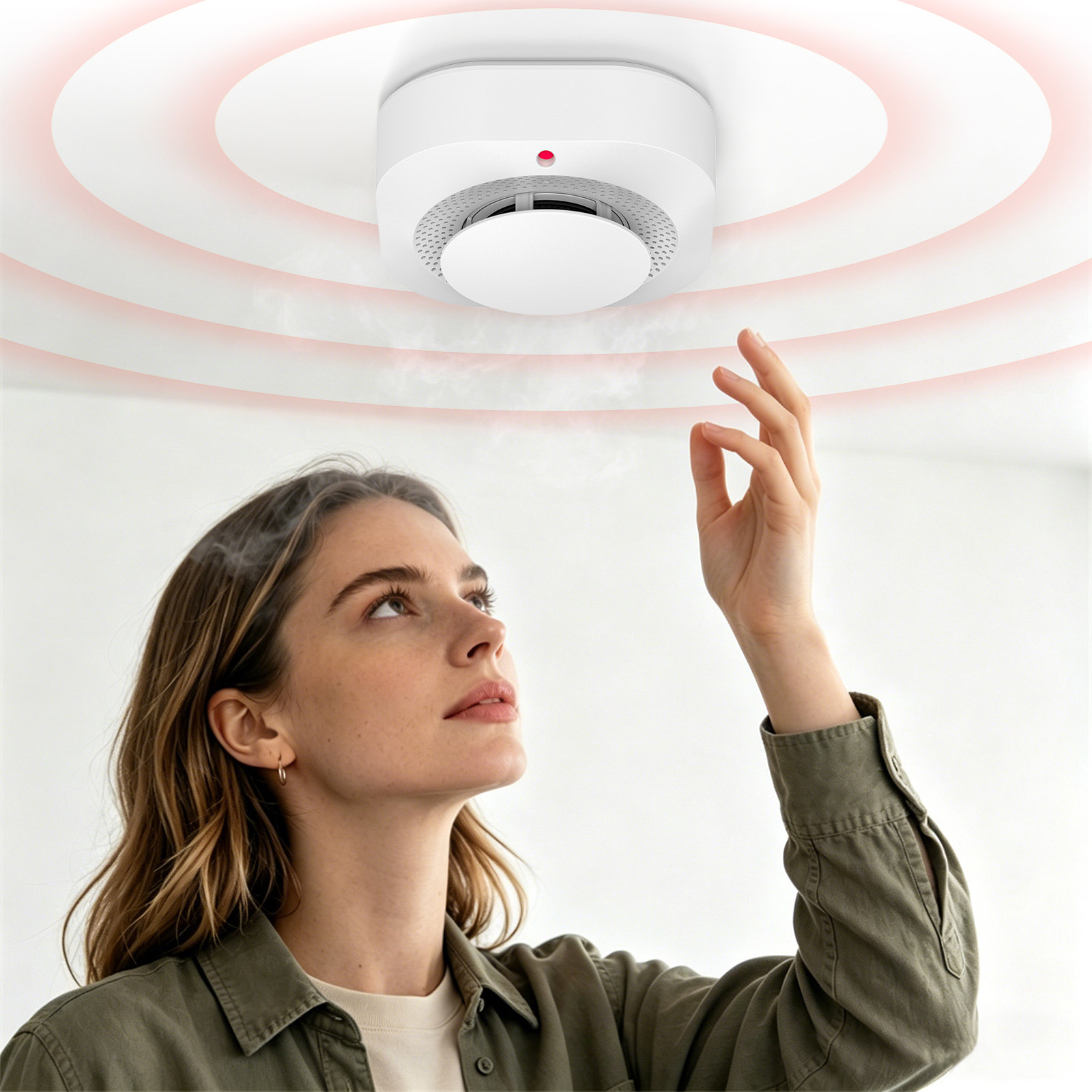 4 / 6 / 8 / 12 PCS Tuya Zigbee - Smoke Detector Interconnected review and price