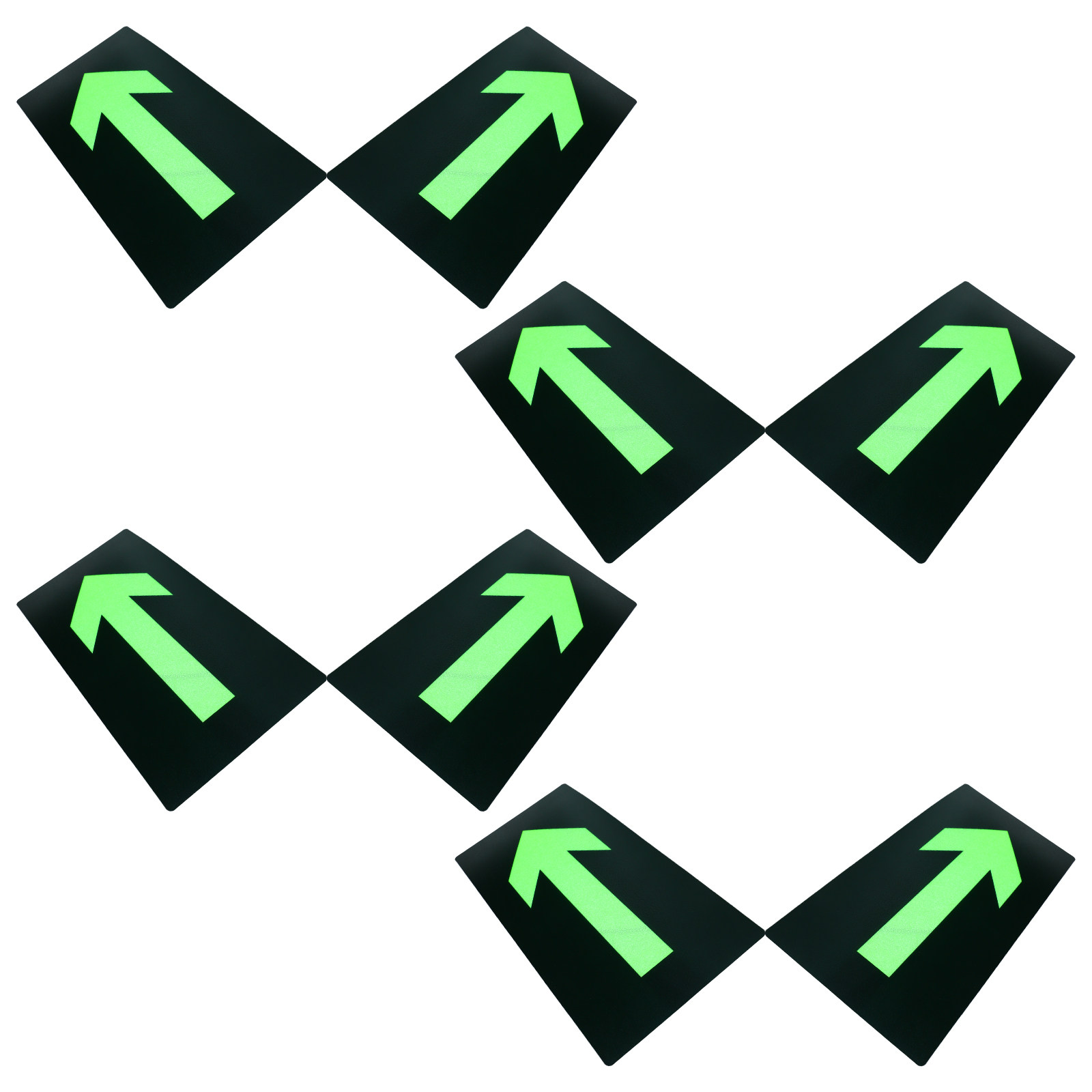 8Pcs Night Glow Waterproof Exi - Emergency Exit Sign review and price