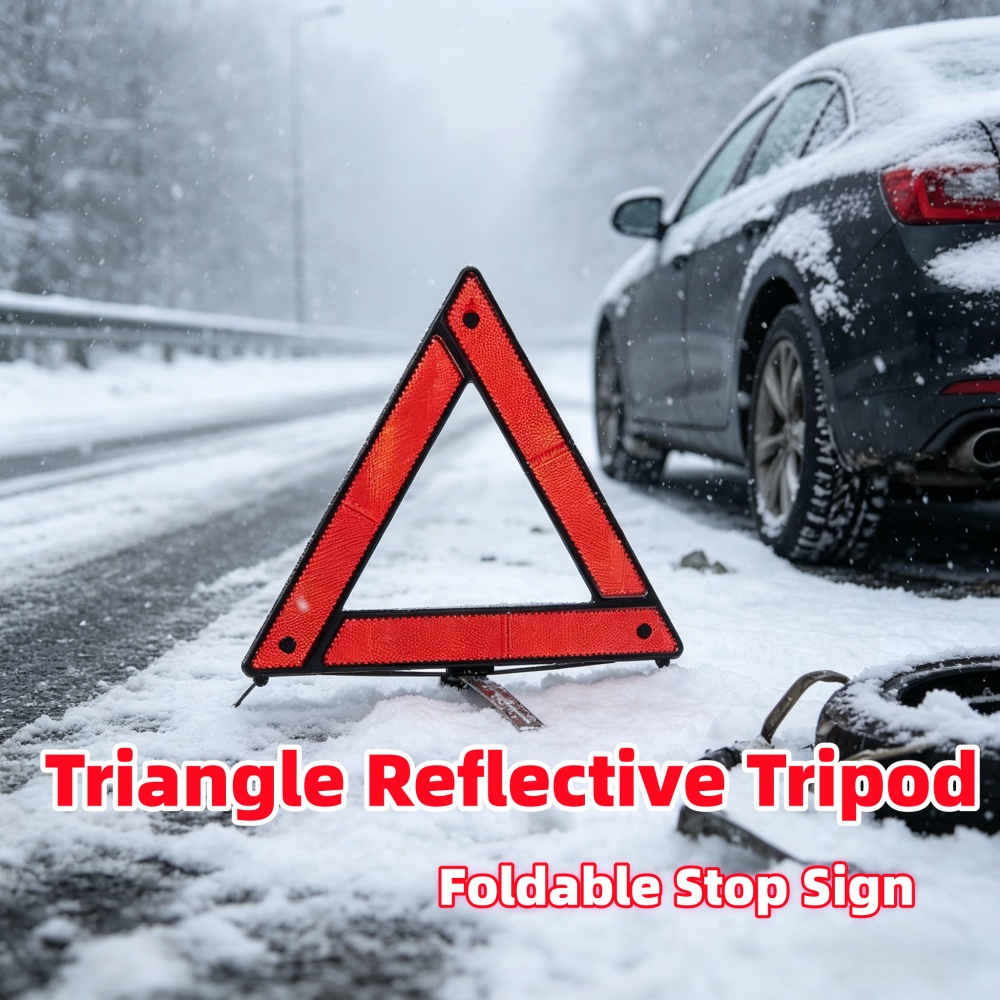 Red Reflective Car Tripod Fold - Emergency Exit Sign review and price