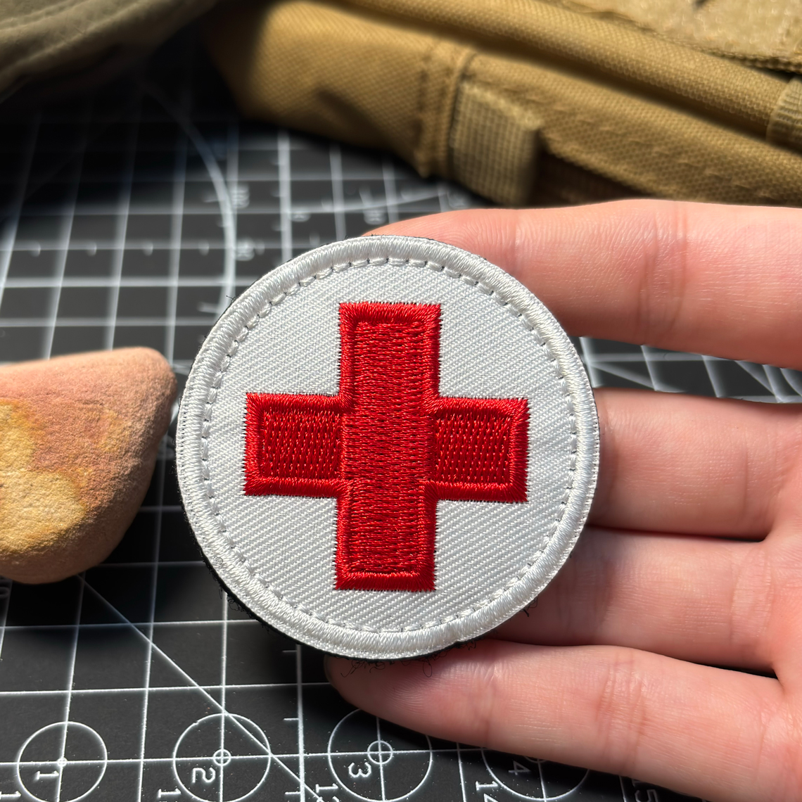 First Aid Red Cross Round Patc - First Aid Bag Kit review and price