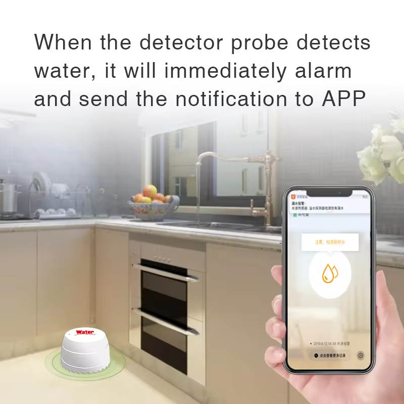 Tuya WiFi Water Leak Detector  - Water Alarm Sensor review and price
