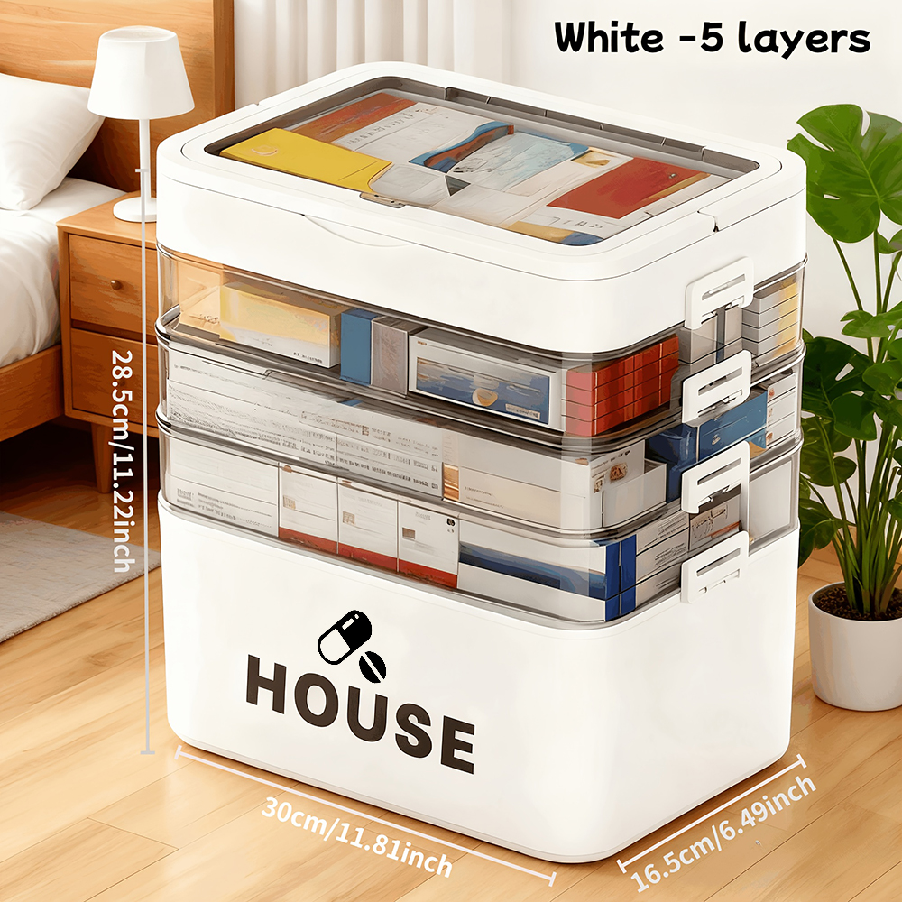 Large Capacity Multi Layer Tra - Medicine Cabinet Lock review and price