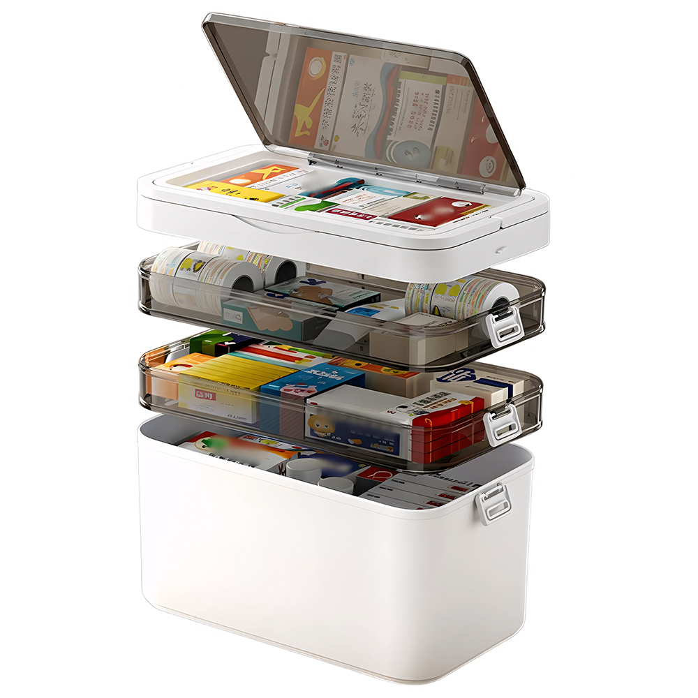 Large Capacity Multi Layer Tra - Medicine Cabinet Lock review and price