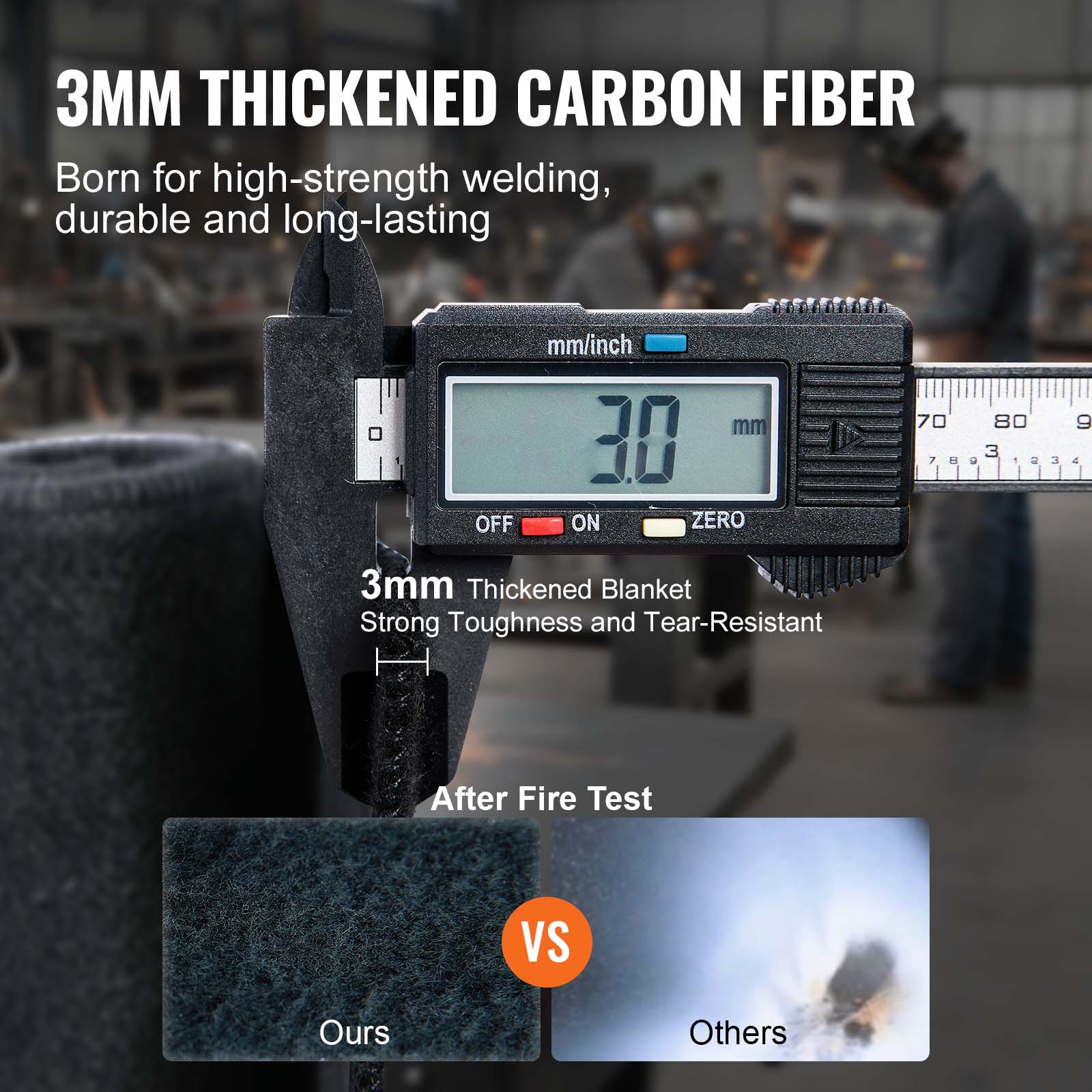 SucceBuy Carbon Felt Welding B - Fire Blanket Kitchen review and price