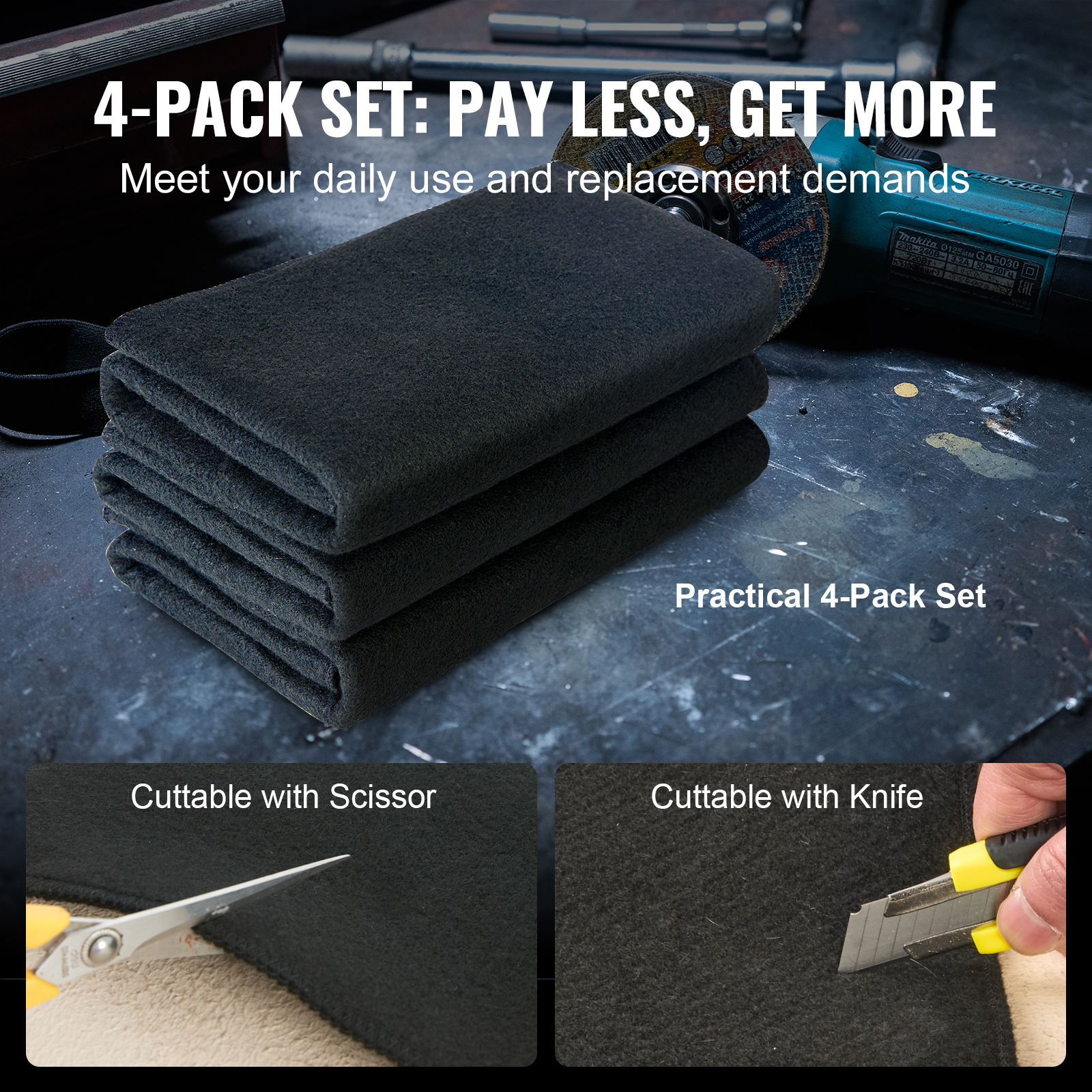 SucceBuy Carbon Felt Welding B - Fire Blanket Kitchen review and price