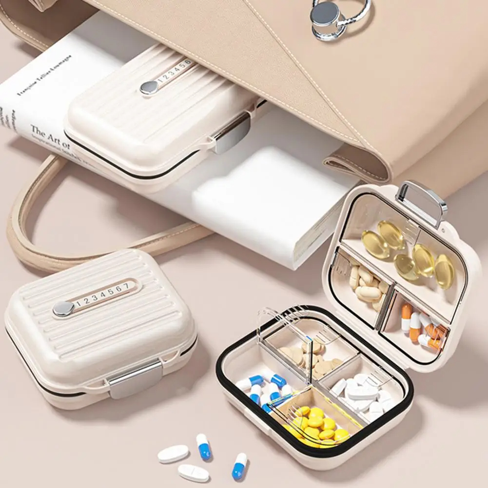 Pill Storage Box  Multi-purpos - Medicine Cabinet Lock review and price