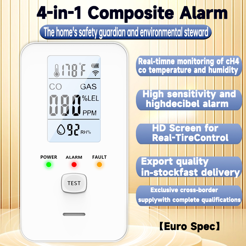 4 In 1 Gas Detector Carbon Mon - Co Detector Plug review and price