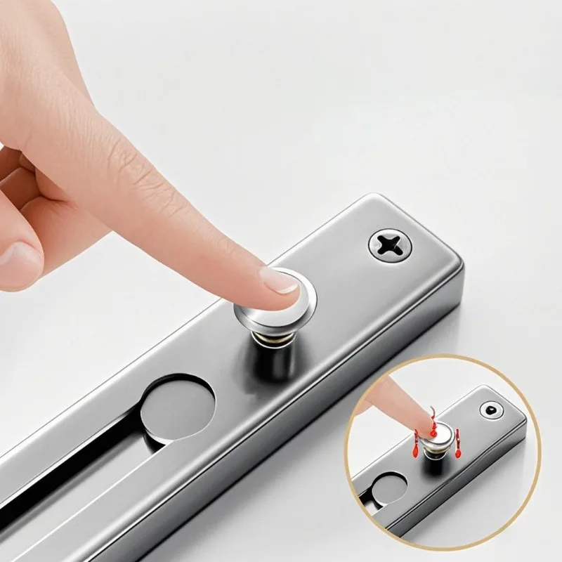 No Drill Stainless Steel Secur - Security Chain Door review and price