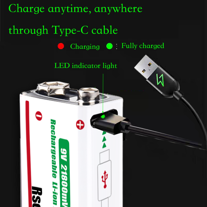 Type-C Rechargeable 9V Lithium - Smoke Detector Interconnected review and price