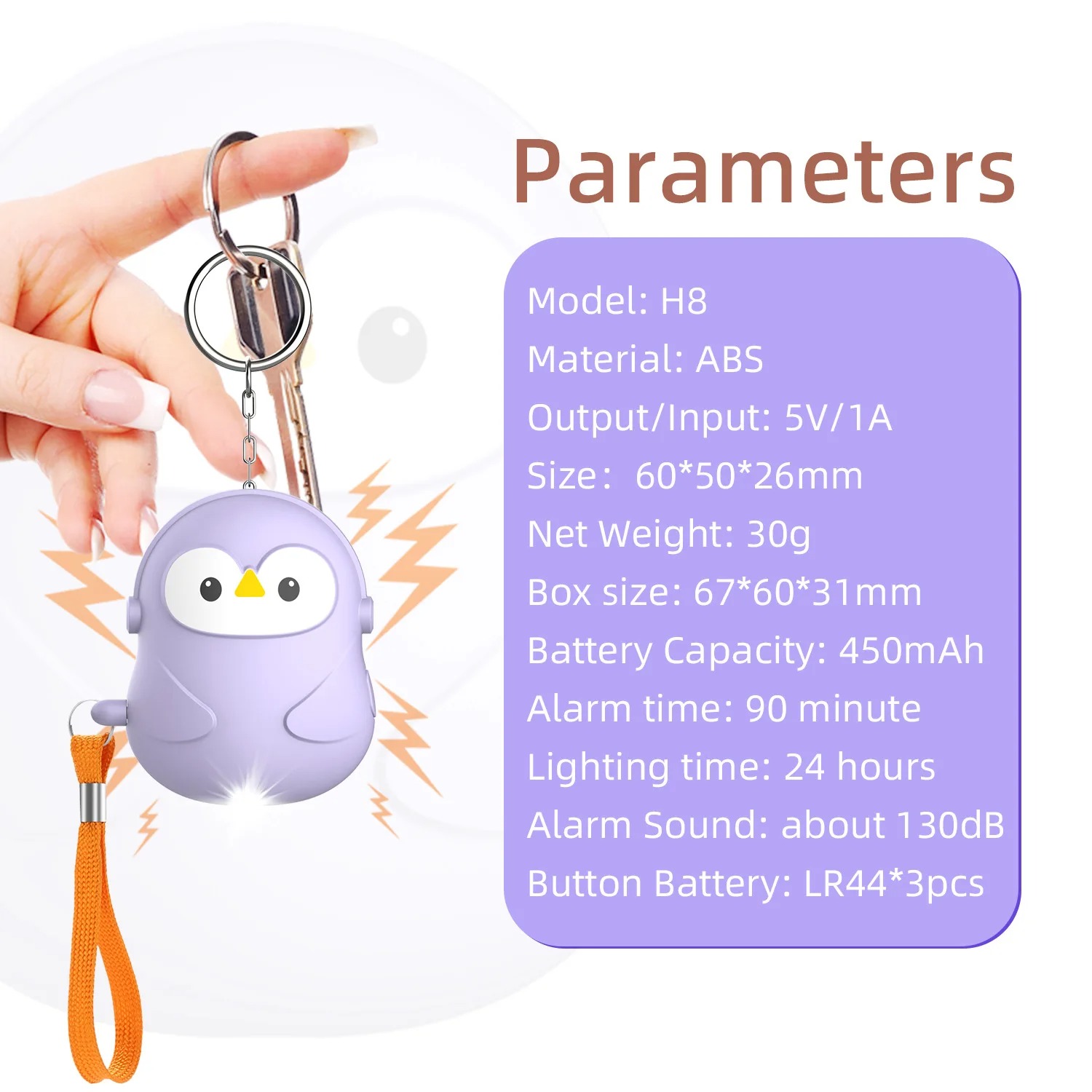 Personal Self Defense 5Pcs Ala - Personal Alarm Keychain review and price