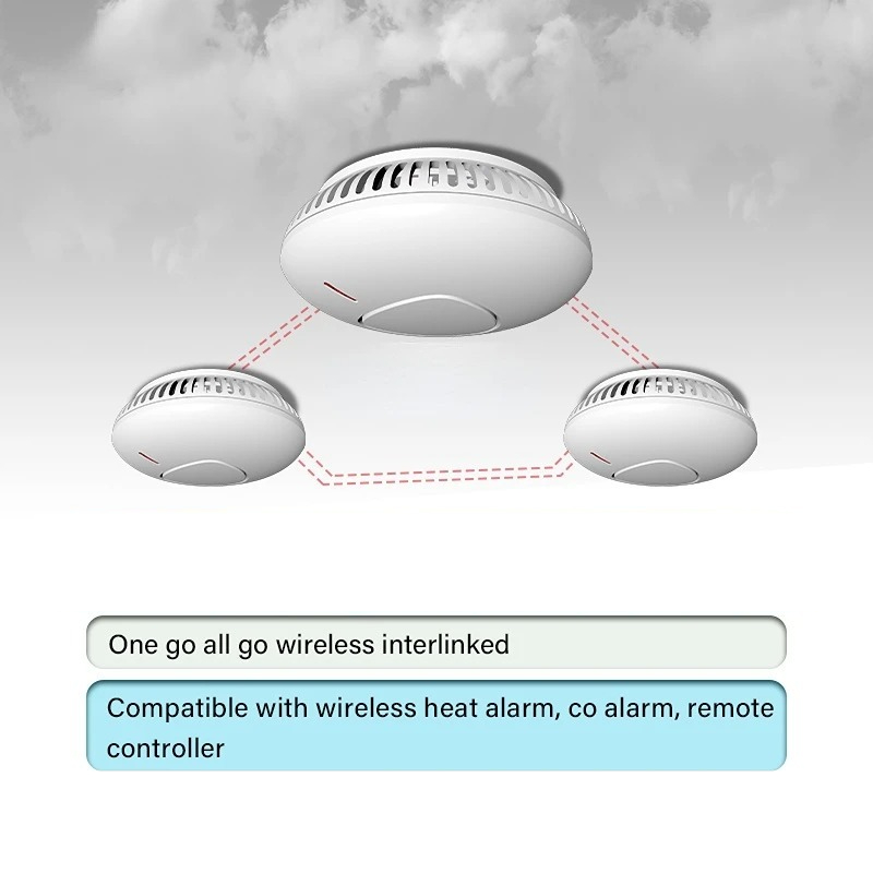 Smart home security alarm syst - Smoke Detector Interconnected review and price