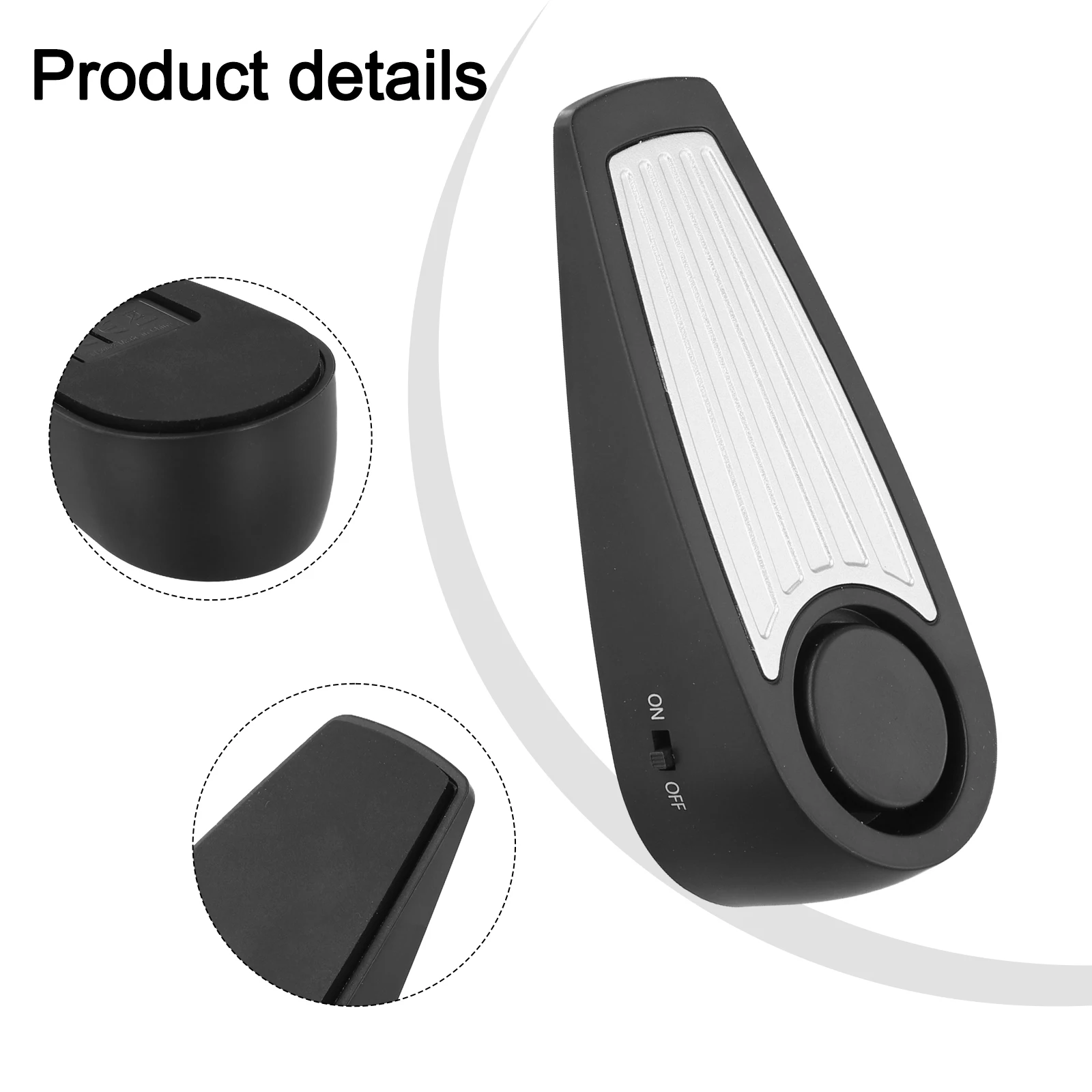 Alarm White Portable Doorstop  - Door Stop Alarm review and price