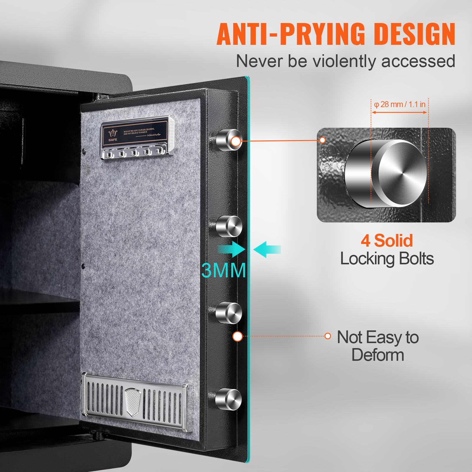 SucceBuy Electric Safe 2.2/1.8 - Fire Safe Document review and price