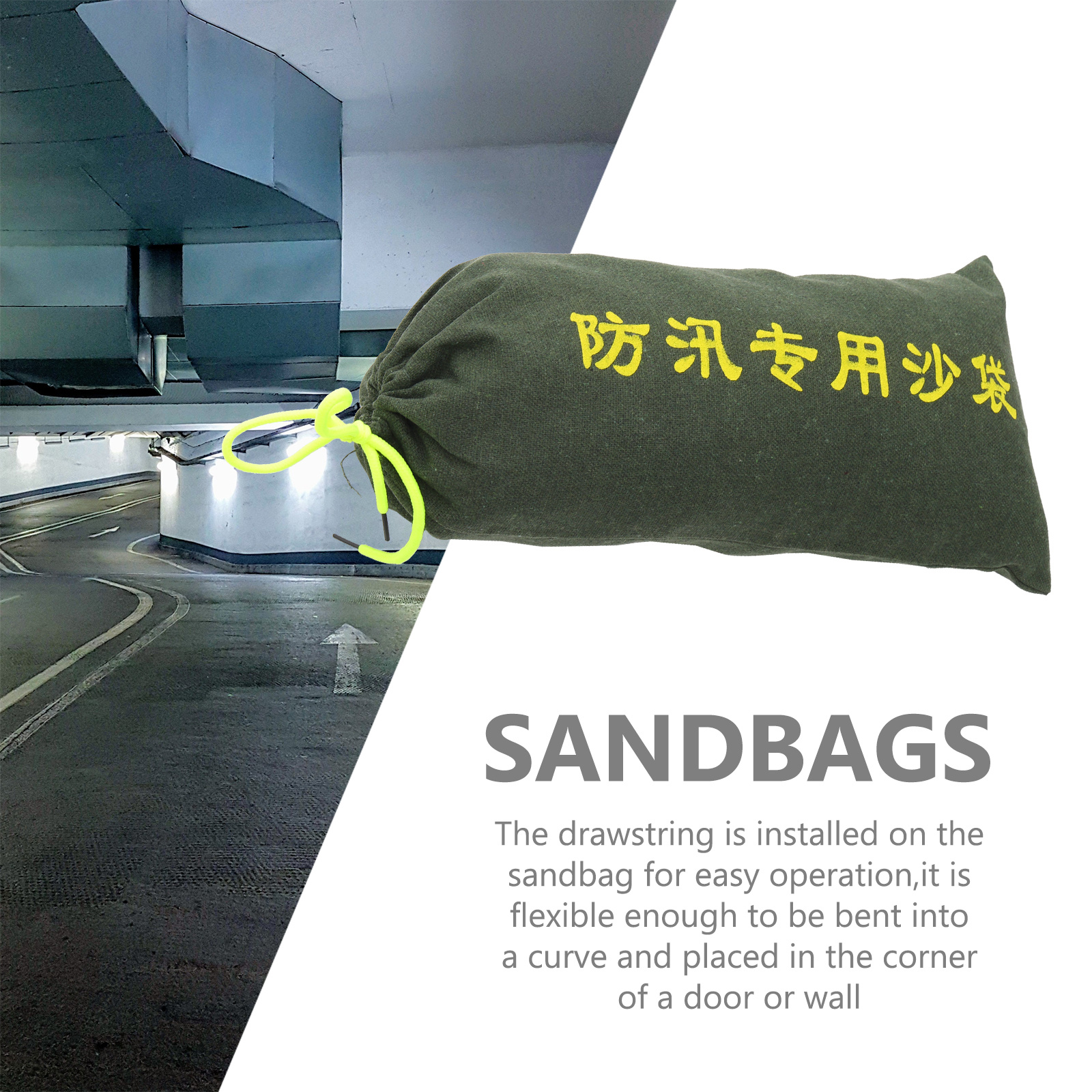 3pcs Empty Sandbag For Flood B - Flood Barrier Bag review and price