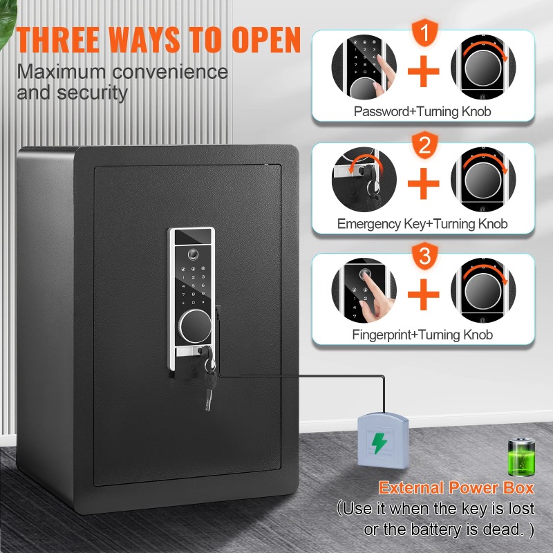 SucceBuy Electric Safe 2.2/1.8 - Fire Safe Document review and price