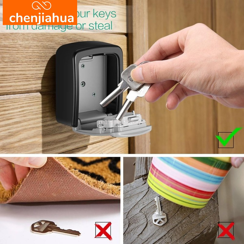 Wall Mount Key Storage Secret  - Lockbox Key Secure review and price