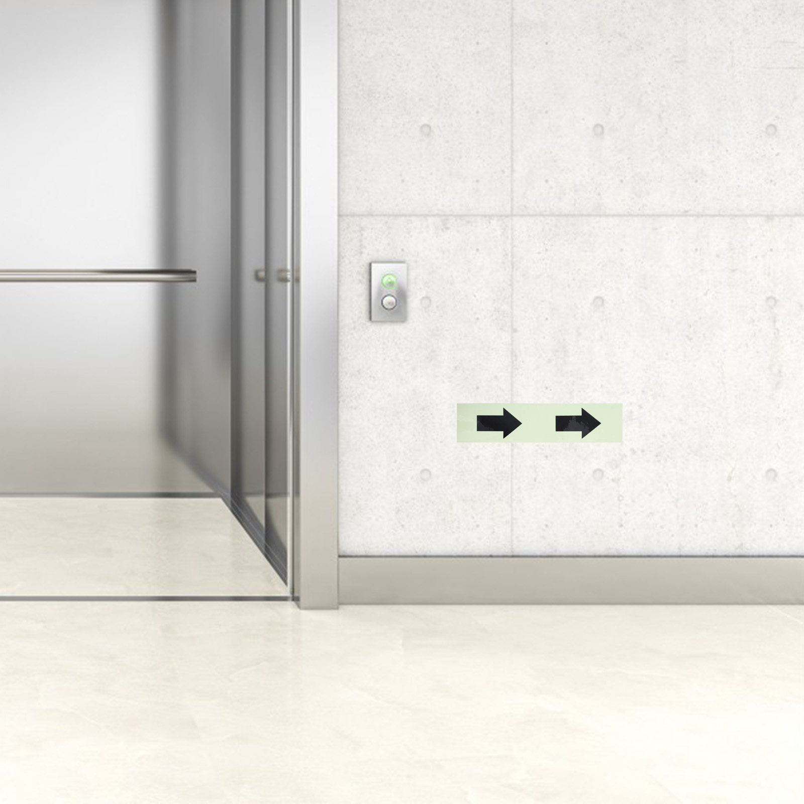 1 Roll Glow in Dark Reflective - Emergency Exit Sign review and price
