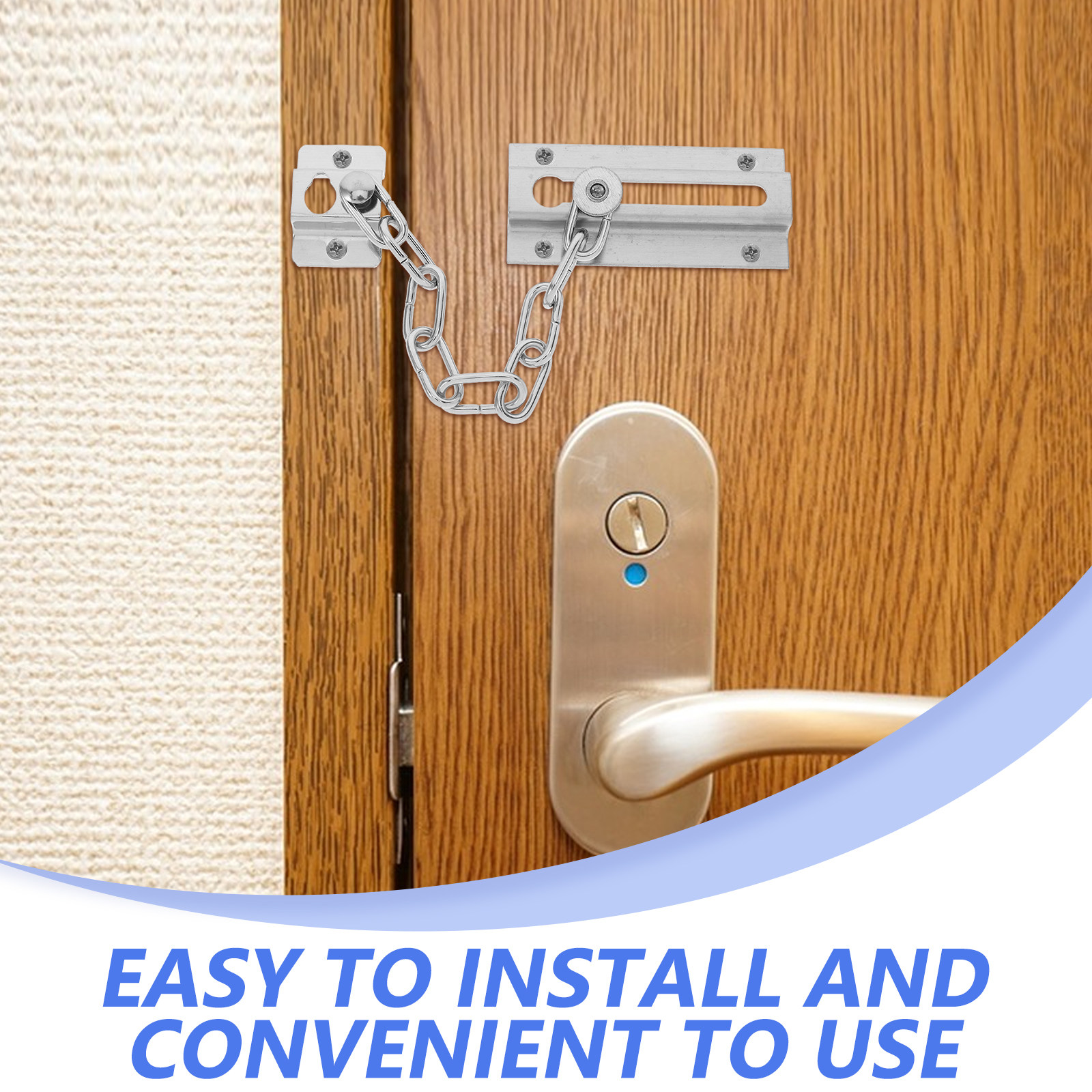 Chain Lock Door Stopper Anti T - Security Chain Door review and price