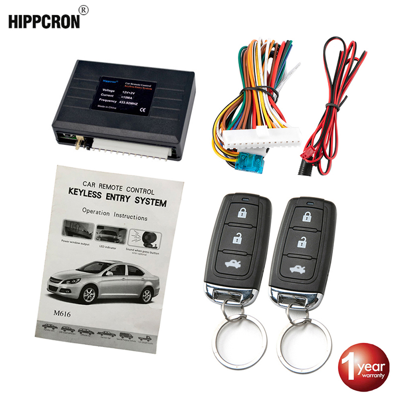 Hippcron Car Central Door Lock - Door Stop Alarm review and price