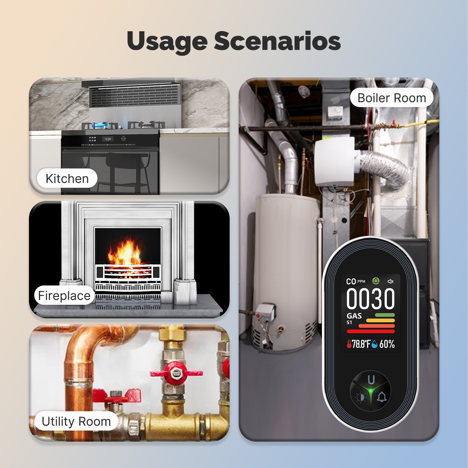 4-in-1 Carbon Monoxide Conbust - Co Detector Plug review and price