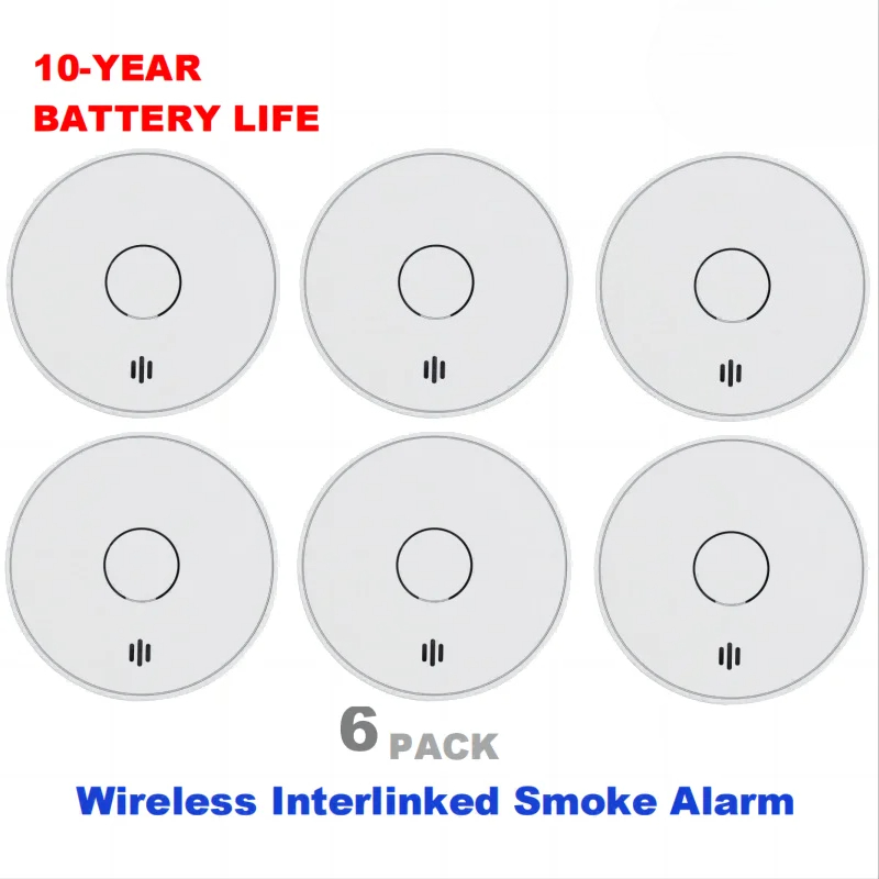 Wireless Interlinked Smoke Ala - Smoke Detector Interconnected review and price